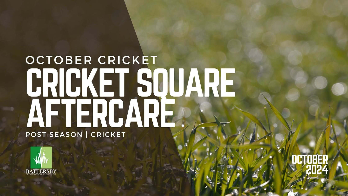 cricket square aftercare tips - end of season renovation