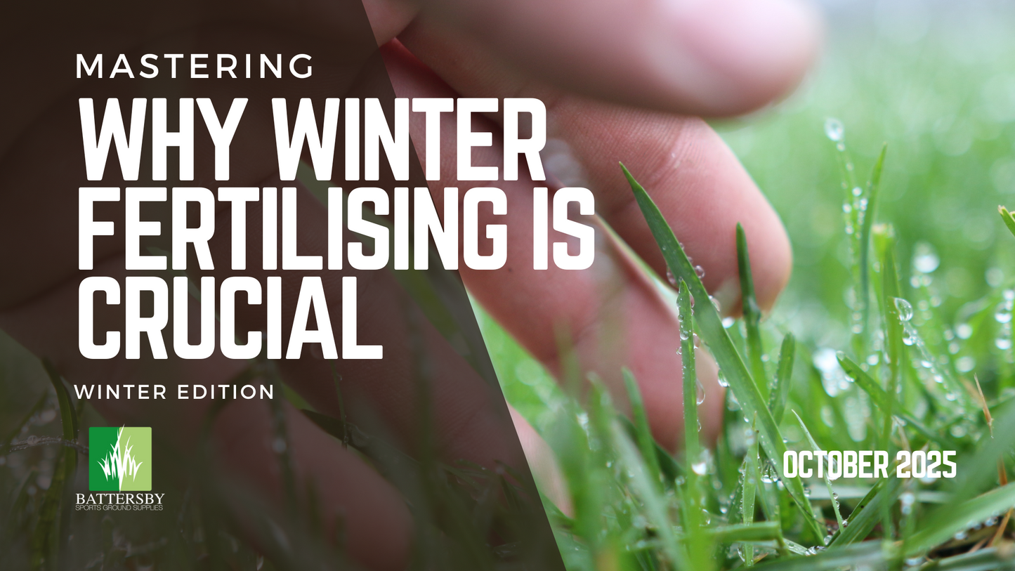 winter fertilising for a cricket square