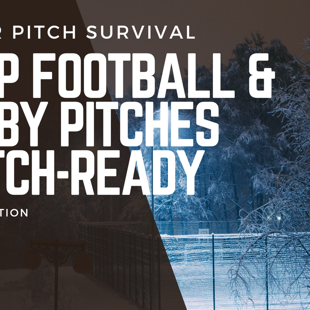 winter pitch maintenance tips - football and rugby
