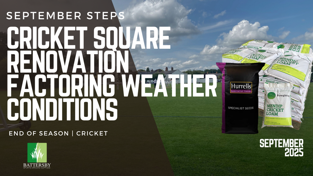 end-of-season cricket square renovation