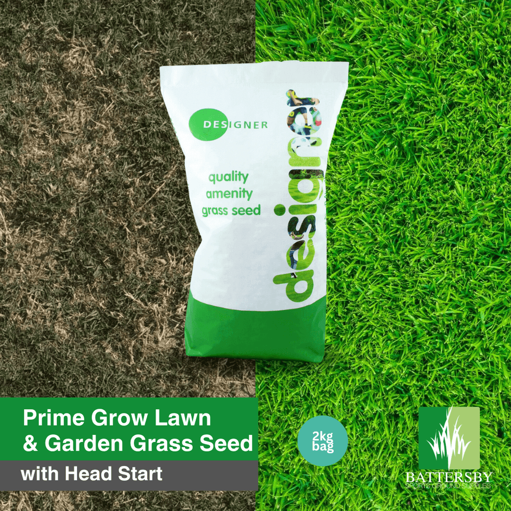 garden and grass seed packaging Garden Grass Seed with Headstart