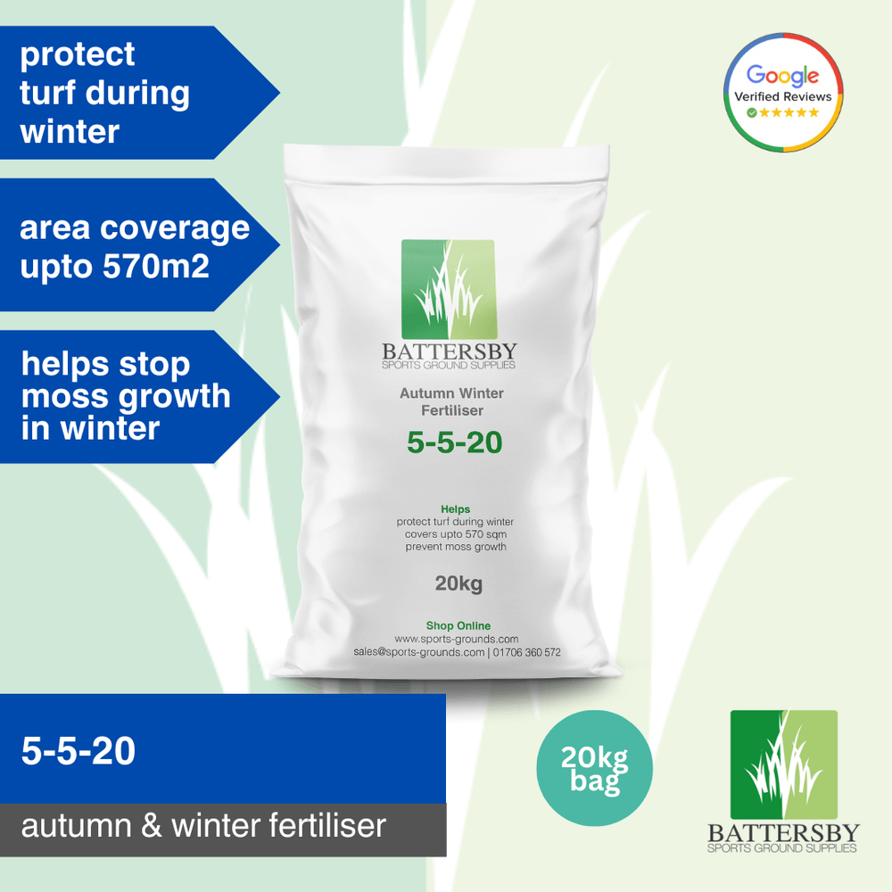 Battersby Autumn & Winter Fertiliser - Vitax Fertiliser: 5-5-20 - 20kg