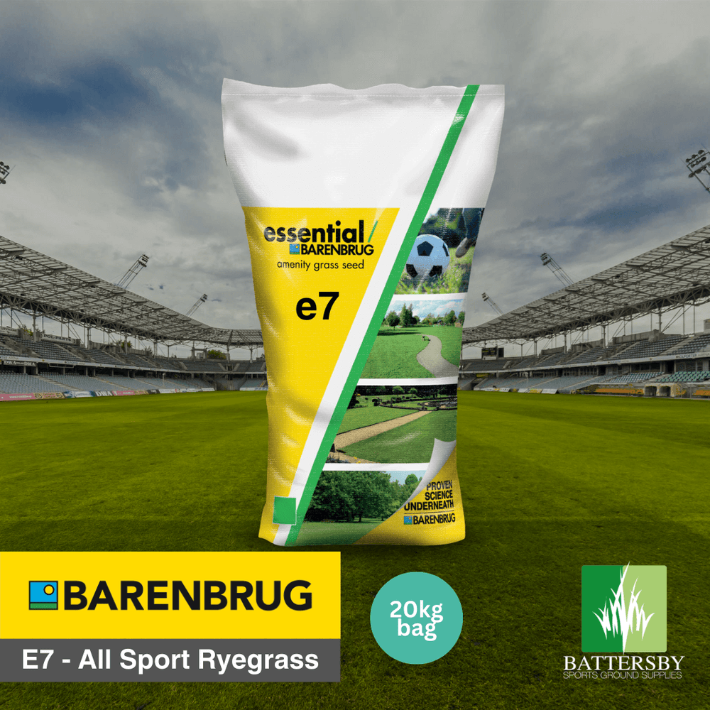 Barenbrug Essential E7 - All Sports Ryegrass Grass Seed - 20kg