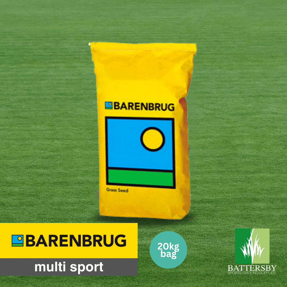 Barenbrug Multisport Grass Seed | Green Grass Seed | Garden Grass - 20kg