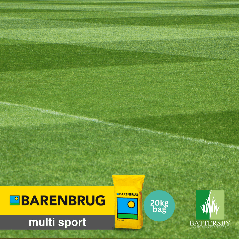 Barenbrug Multisport Grass Seed | Green Grass Seed | Garden Grass - 20kg