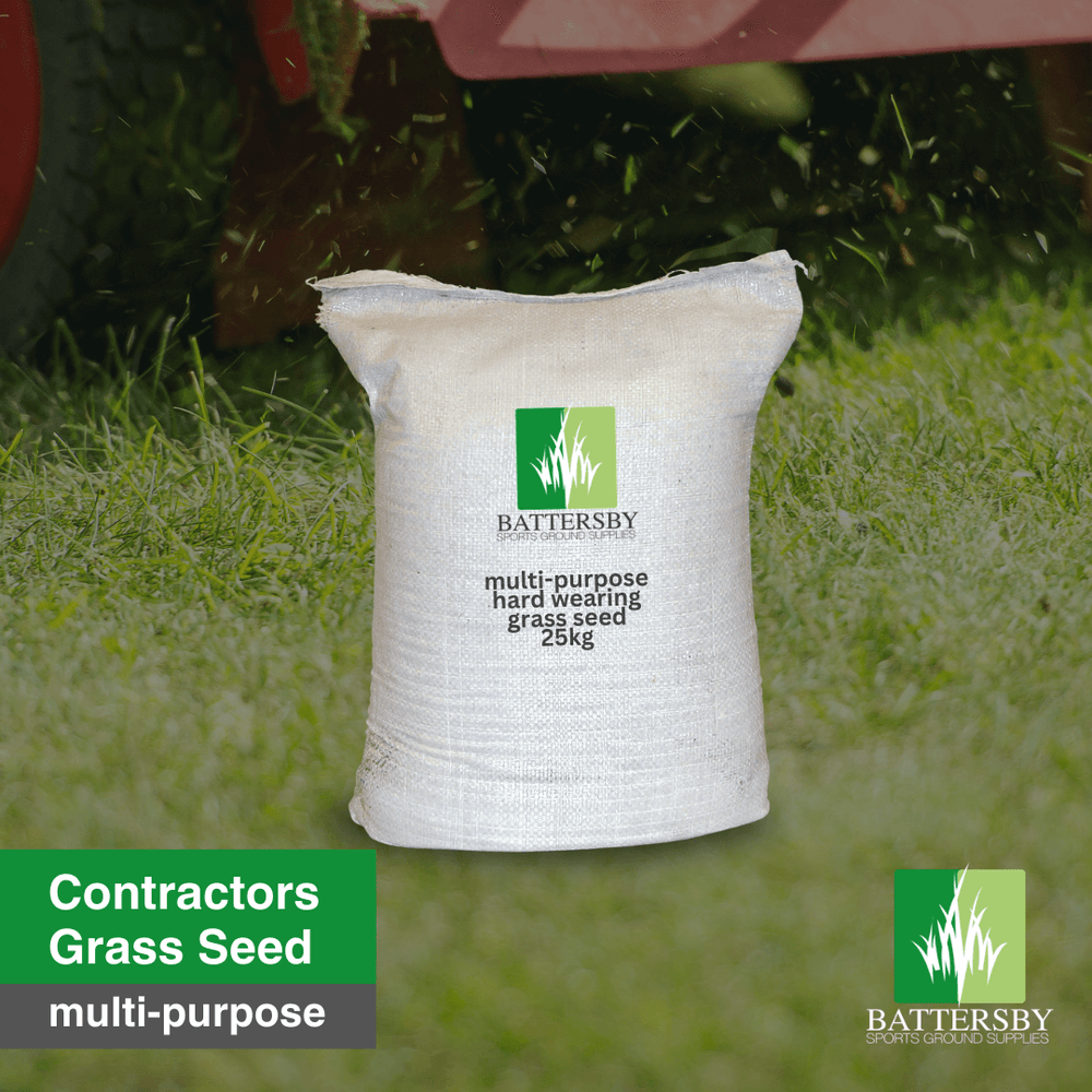 
                  
                    Battersby Contractors multi-purpose hard wearing Green Grass Seed - 25kg
                  
                