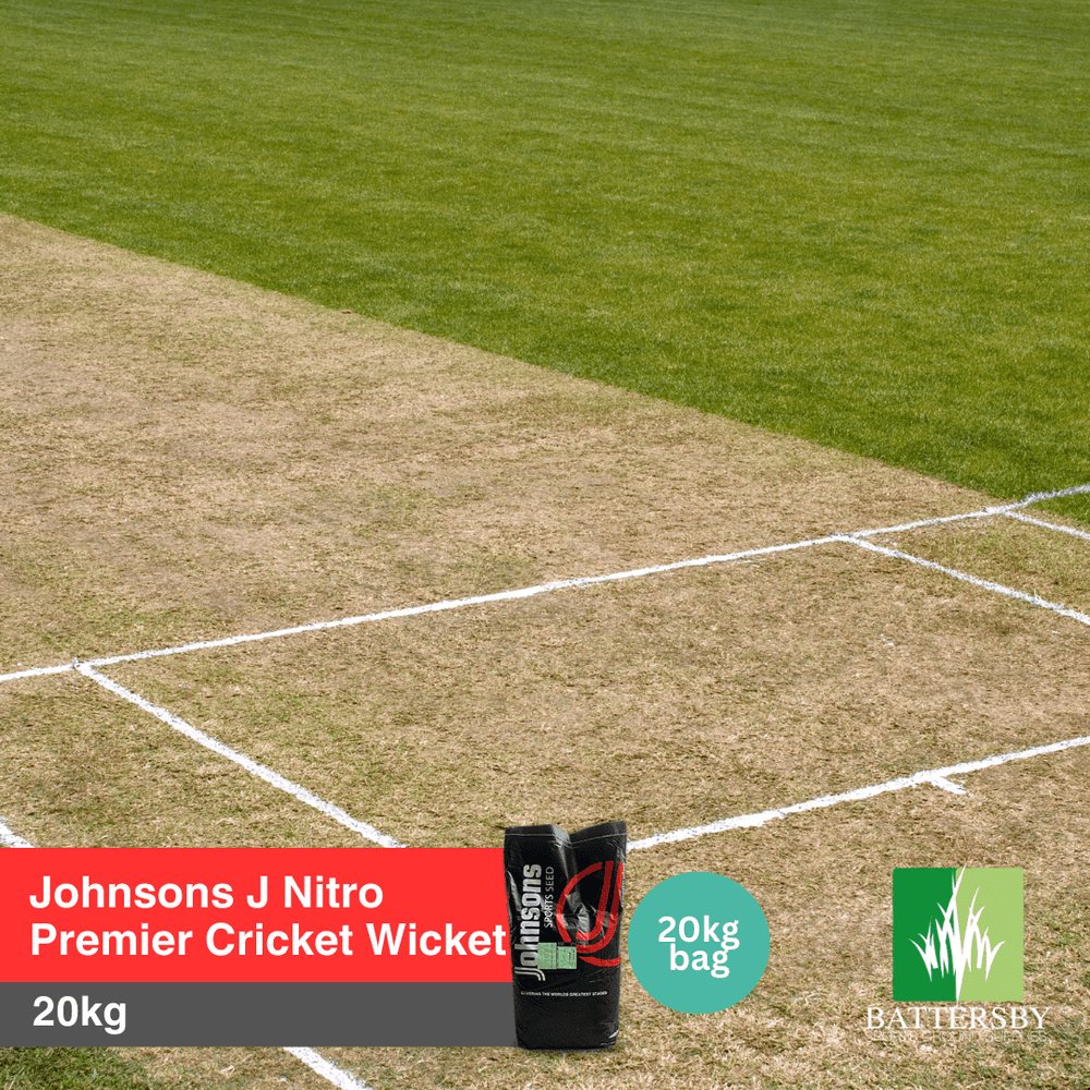 Johnsons Sports Seed J Nitro Premier Cricket Wicket Grass Seed - 20kg