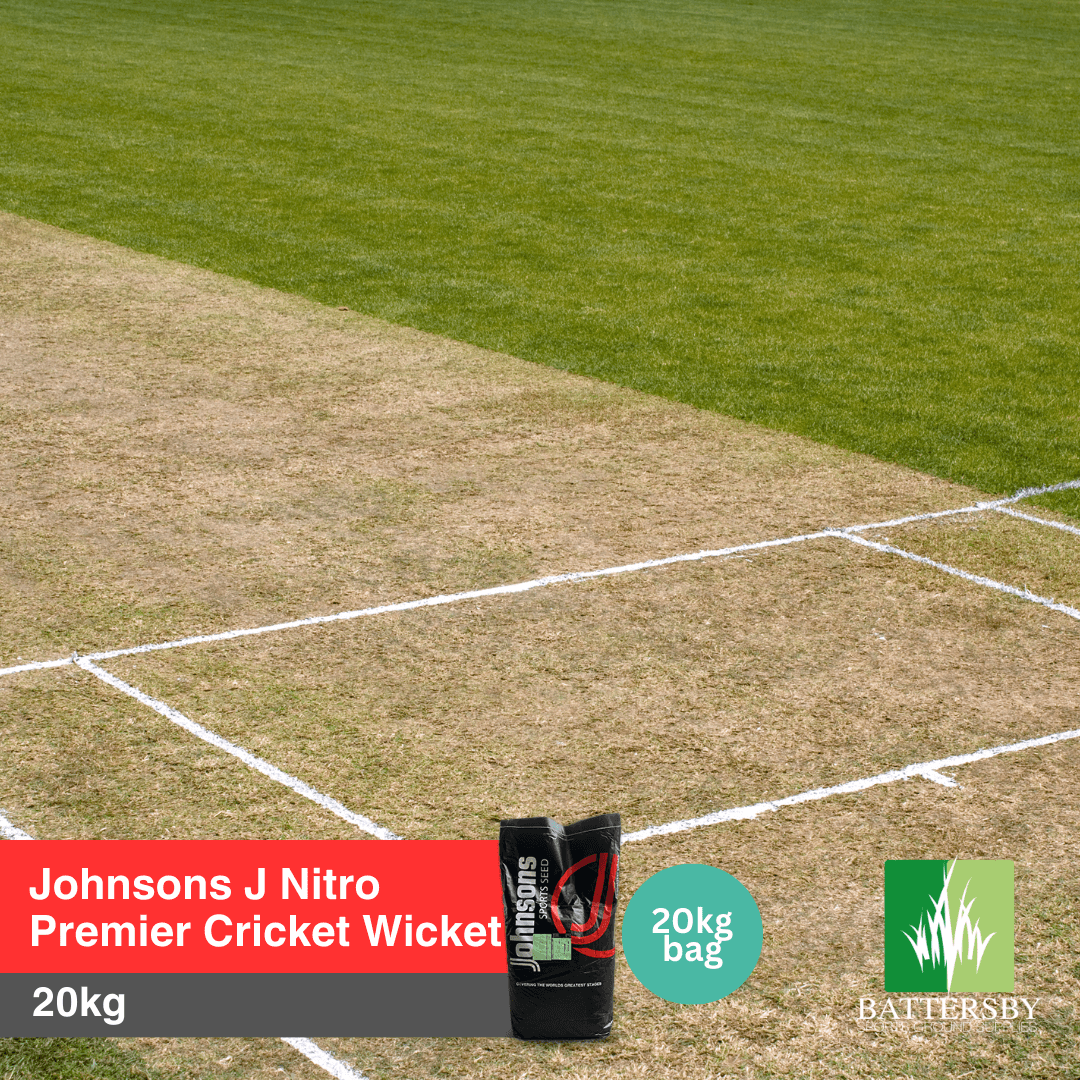 Johnsons Sports Seed J Nitro Premier Cricket Wicket Grass Seed - 20kg