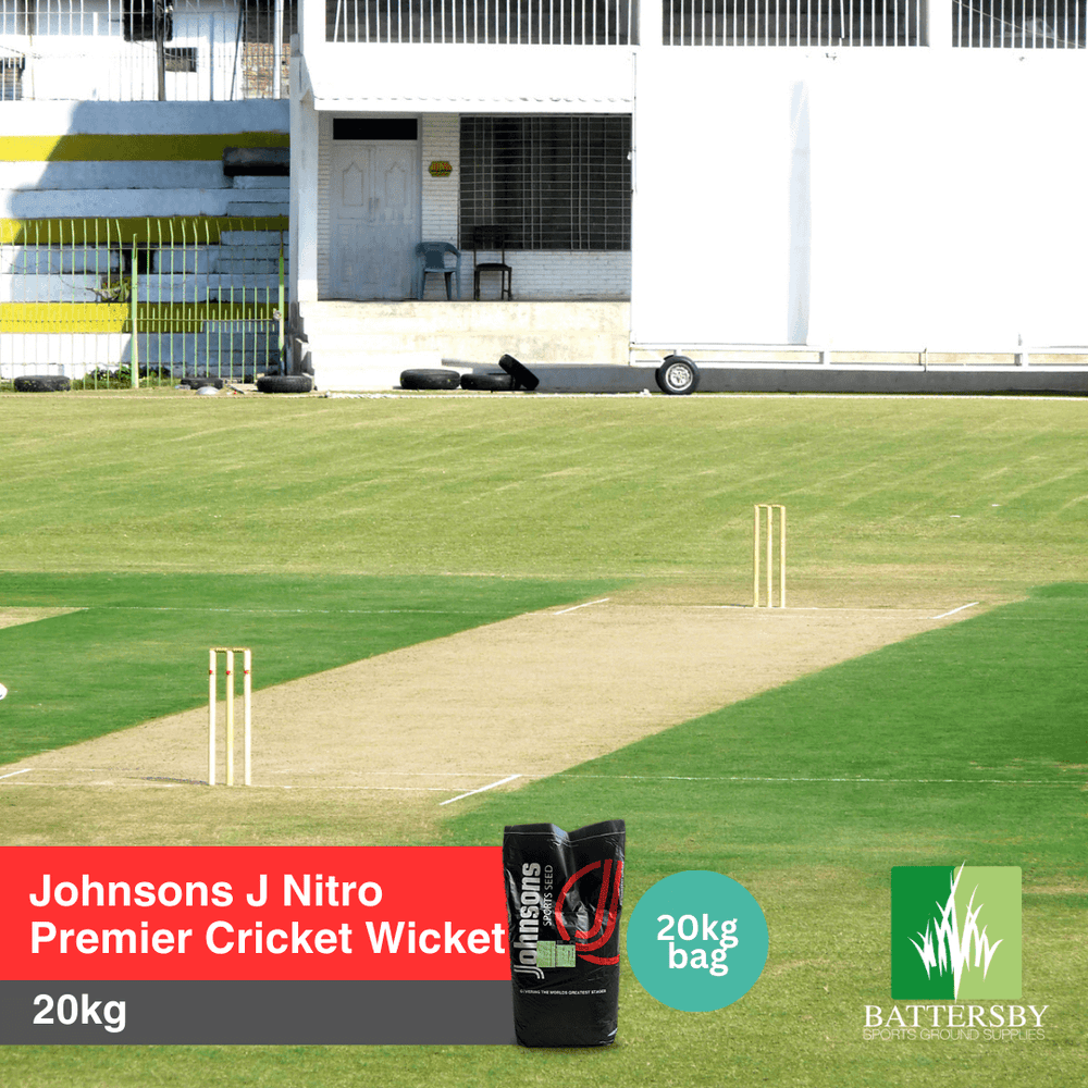 Johnsons Sports Seed J Nitro Premier Cricket Wicket Grass Seed - 20kg