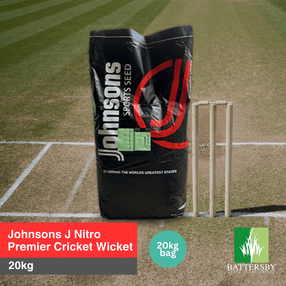 Johnsons Sports Seed J Nitro Premier Cricket Wicket Grass Seed - 20kg