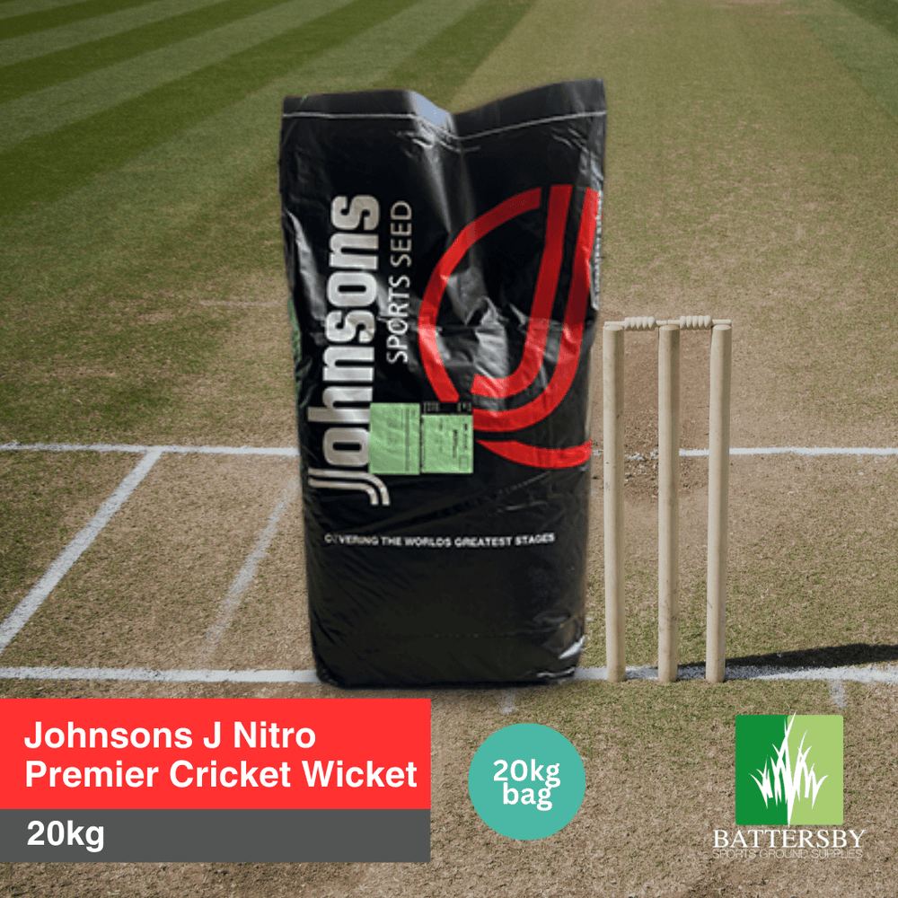 Johnsons Sports Seed J Nitro Premier Cricket Wicket Grass Seed - 20kg