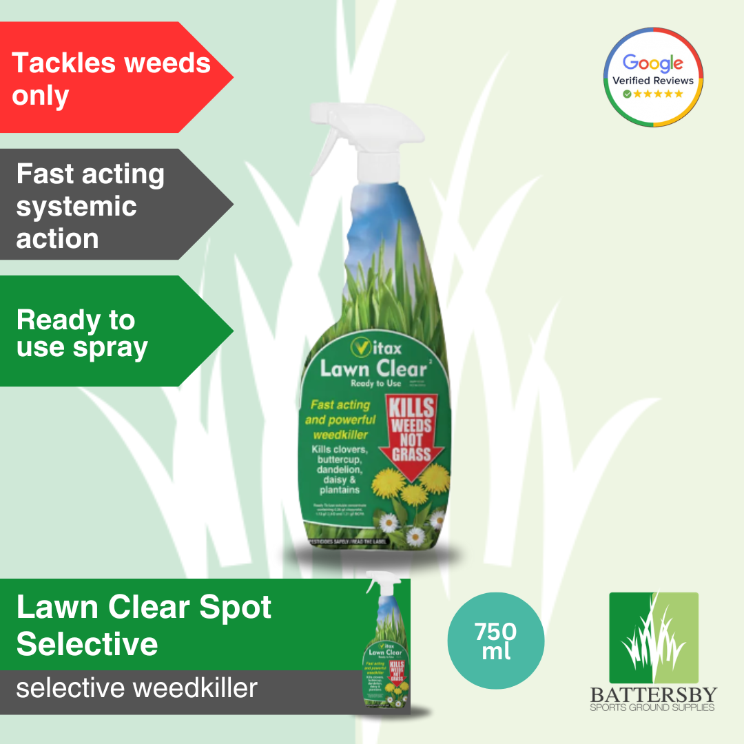 Lawn Clear Selective Spot Weedkiller Spray - 750 ml
