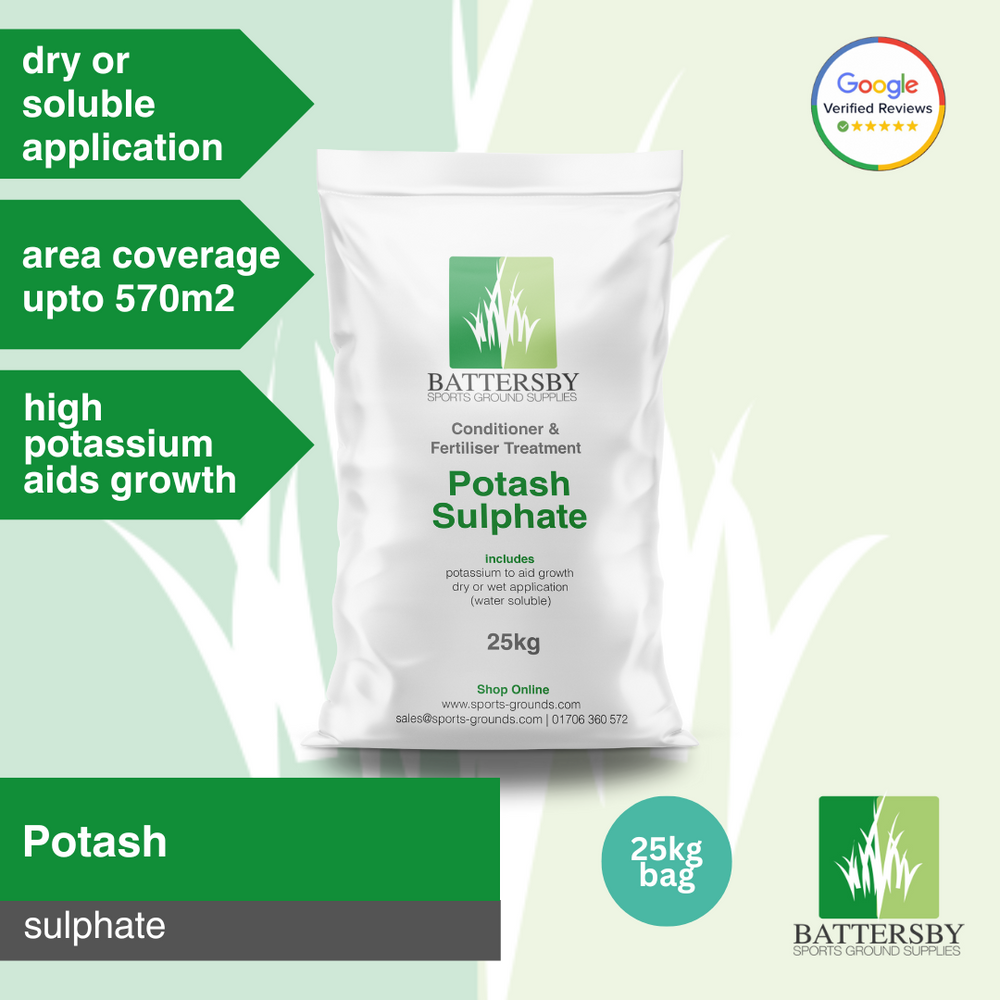 Battersby Autumn & Winter Fertiliser: 0-0-50 - Sulphate of Potash - 25kg