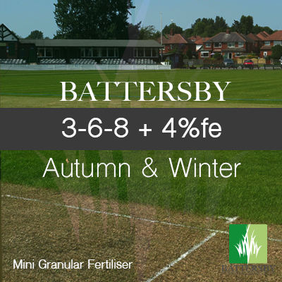 Autumn & Winter Fertiliser: 3-6-8+4%Fe