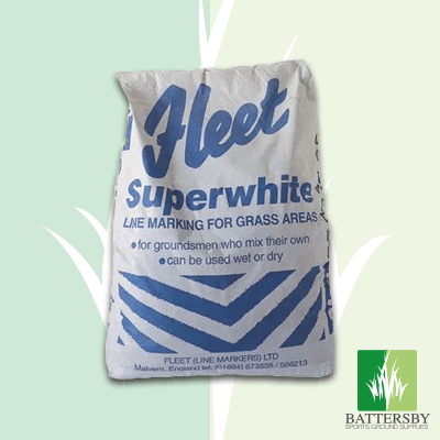Line Marking Powder - Superwhite Wet Dry Lay - 25kg